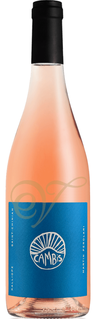 kalliope rosé domaine de cambis bouteille de vin rosé