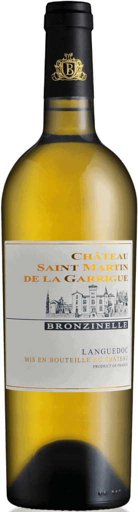 chateausaintmartindelagarriguebronzinelleblancaocoteauxdulanguedocespacevindesaintchinian