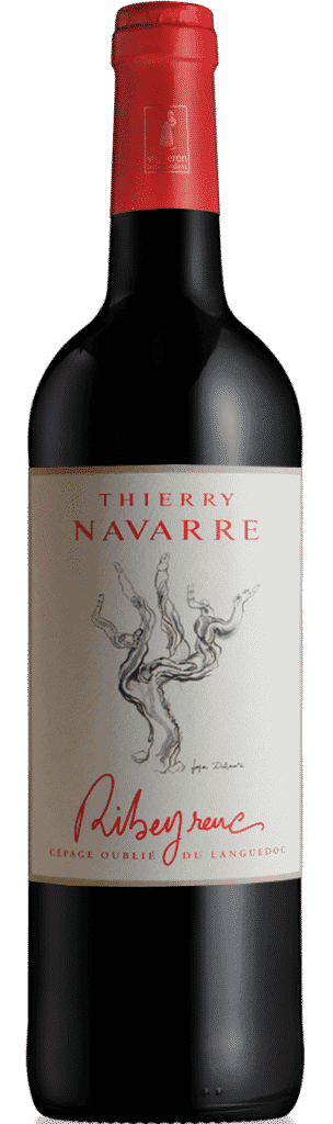bouteille vin rouge cuvée ribeyrenc domaine thierry navarre