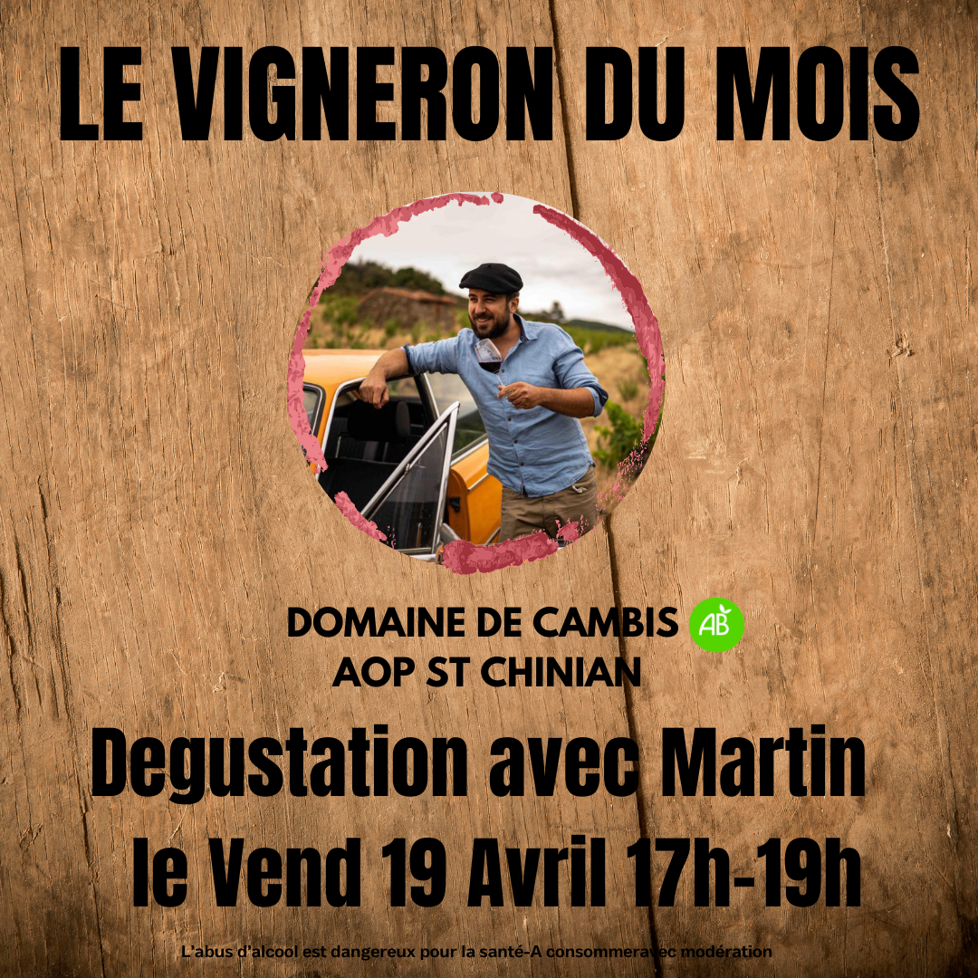 Dégustation Domaine de Cambis