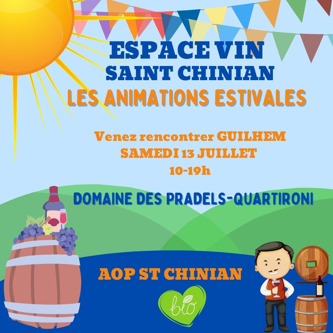ANIMATIONS ESTIVALES: DOMAINE DES PRADELS