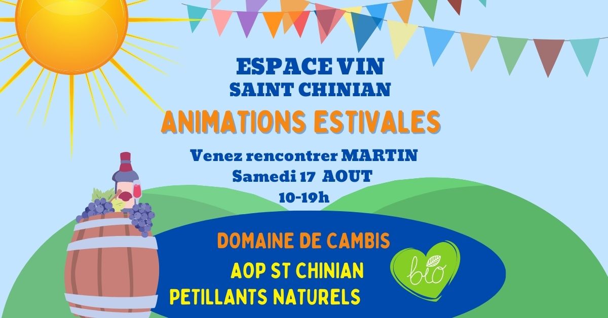 ANIMATIONS ESTIVALES: Domaine de CAMBIS