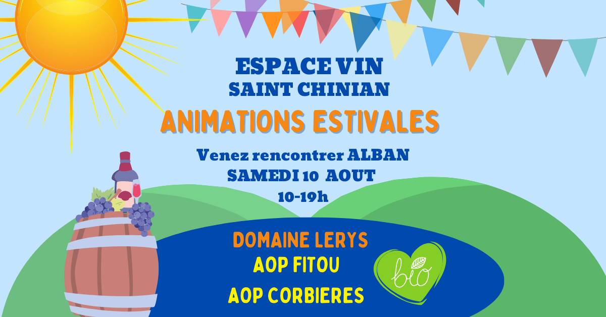 ANIMATIONS ESTIVALES: Domaine LERYS