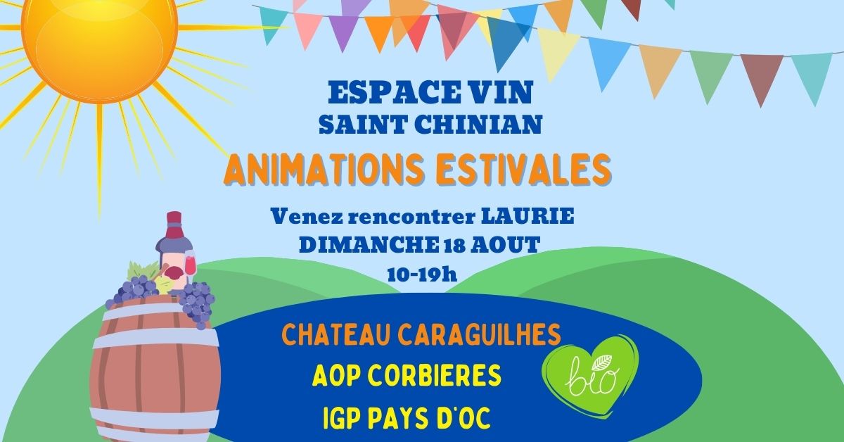 ANIMATIONS ESTIVALES: CHATEAU CARAGUILHES