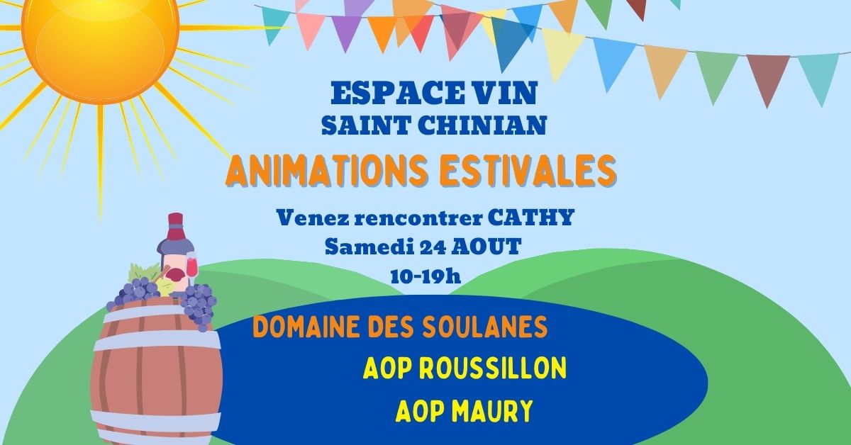 ANIMATIONS ESTIVALES: Domaine des SOULANES