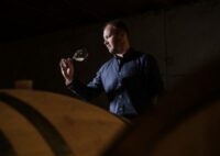 vigneron dans sa cave